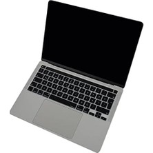 Karokstore Pro 13 Klavye Koruyucu – A2251 A2289 A2338 M1-M2, A2141 16 Inç Uyumlu – Türkçe Q & Eu Uk Iso Enter – Silikon Klavye Kılıfı, Toz Sıvı Koruma, Ince Şeffaf Tasarım