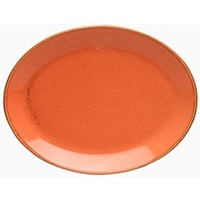 Karokstore 04ALM001397 Seasons Kayık Tabak, Porselen