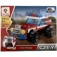 Karokstore City Oyuncak Legolu Set 53 Parça Robotlu