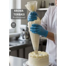 Feyza Design Profesyonel 50 cm Krema Torbası Bez, Büyük Katlı Pastalar ve Mutfaklar Için