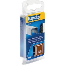 Karokstore Zımba Teli Tip 53F, 14 mm Zımba, 648 Adet, El ve Elektrikli Zımba Makineleri Için Yassı Tel Kıskaçlar