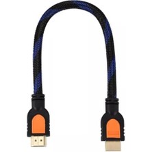 Karokstore Iki Ucu HDMI Altın Uçlu Erkek Erkek HDMI Kablosu 50 cm Ara Kablo 5036