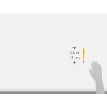 Karokstore Deep Mekanik Kurşun Kalem 1.3mm, Kalın Gövde, Yumuşak Grip, Fosforlu Turuncu