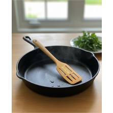 Feyza Design Yumuşak Silikon Spatula ve Kevgir Seti, Dayanıklı ve Güçlü Tasarım