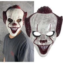 Evimdeyokyok Plastik Joker Maskesi Killer Palyaço Maskesi