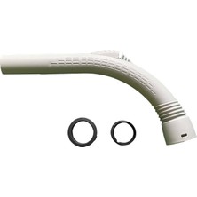 Karokstore Elektrikli Süpürge Hortum Tutma Sapı, Gri Plastik, 35 mm Çap, Olan Tüm Süpürge Modelleri Ile Uyumlu