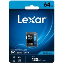 Karokstore 64GB Professional 800X SDXC™ Uhs-I Cards, Up To 120MB/S Read 45MB/S Write C10 V30 U3