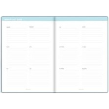 Karokstore 15X21 Süresiz Planlayıcı Ajanda Defter Pembe