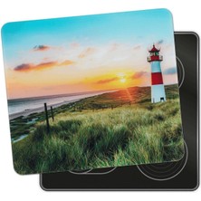 Feyza Design 50X56 cm Ocak Arkası Koruyucu, Büyüleyici Akşam Manzarası Tasarımı