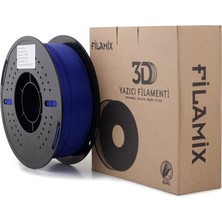 Filamix Pla+ Koyu Mavi Filament 1.75MM - Plastik Makara - 1 kg