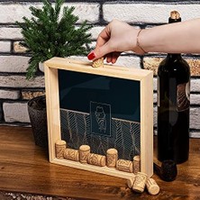 Karokstore Ahşap Şarap Mantarı Kutusu