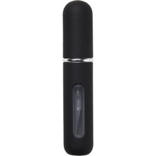 Özgürce Şık Siyah 5 ml Mini Parfüm Atomizeri, Taşıması Kolay ve Kullanışlı