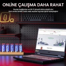 Karokstore Cat6 1000MBPS Gigabit Ftp Ethernet Ağ Kablosu 15 Metre