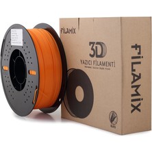 Filamix Pla+ Turuncu Filament 1.75MM - Plastik Makara - 1 kg