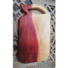 Feyza Design Masif Ardıç Ağacı Kesme ve Sunum Tahtası, 23-25CM En, 40-45CM Boy