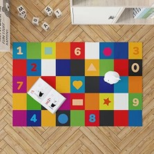 Karokstore Okul Öncesi Öğretici Oyun Matı - Bebek Oyun Halısı