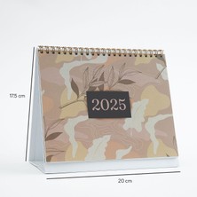 Karokstore Floral Tasarımlı 2025 Masa Takvimi