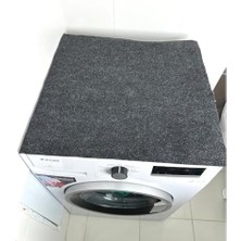 Karokstore Çamaşır Makinası Örtüsü Koruma Matı Kaymaz Taban Sıvı Geçirmez Yıkanabilir