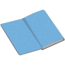 Karokstore Mermer Defter Çizgili Siyah 17X24CM