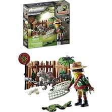 Karokstore Dino Rise 71265 Kafeste Bebek Spinosaurus Dinozor, 5 Yaşından Büyük Çocuklar Için Oyuncak