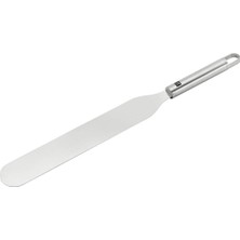 Feyza Design Paslanmaz Çelik Spatula 40 Cm, Dayanıklı ve Şık Mutfak Gereci