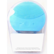 Özgürce Titreşimli Yüz Temizleme ve Masaj Aleti, Mavi, Cilt Bakımı Isteyenlere