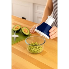 Feyza Design Katlanabilir Paslanmaz Çelik Doğrayıcı, Manuel El Rondo, Çok Amaçlı Kullanım