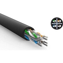 Karokstore Cat6 Ethernet Kablosu, 5 Metre, Siyah