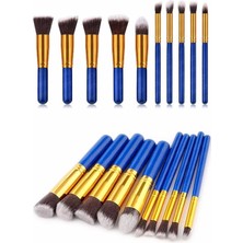 Özgürce 10'lu Makyaj Fırça Seti, Profesyonel ve Şık Kullanım Için