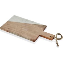 Feyza Design Doğal Sunum Tahtası 36X20 Cm, Şık ve Çok Amaçlı Tasarım