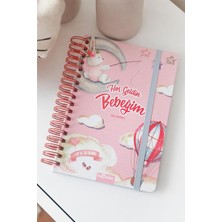 Le Color Bebek Anı ve Anne Hamile Günlüğü Albüm Defter Kız
