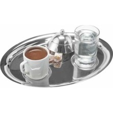 Feyza Design Klasik Oval Kahve Seti, Şık ve Zarif Sunum, Lezzetli Türk Kahvesi