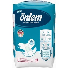 Önlem Large Yetişkin Hasta Bezi 7 Adet