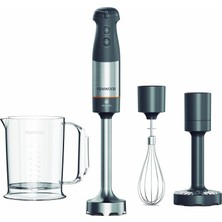 Kenwood Triblade System El Blender Seti HBM60.007GY - 1000 Watt Güçlü Motor, Püre Aparatı, Patentli