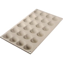 Feyza Design Yarım Küre Silikon Kalıp 3cm, 24'lü Set, Pratik ve Kullanışlı Tasarım