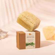 Oriole Life Doğal Kabak Lifli Aloe Vera Sabunu - Cilt Kuruluğu Karşıtı, Besleyici, Nemlendirici Yüz