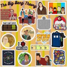 Ms Major Selection The Big Bang Theory Sticker Seti | Laptop Notebook Telefon Etiket