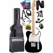 TLX-50WB-30AMP Tele Kasa Maple Klavye 2 Single-Coil 30W Amfili Elektro Gitar