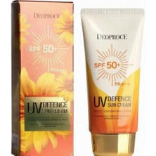 Deoproce Ton Eşitleyici Aydınlatıcı Yaşlanma Karşıtı Yüksek Korumalı SPF50 Güneş Kremi 50 ml