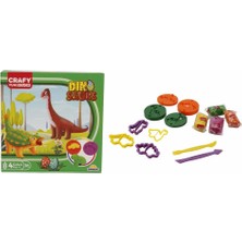 Vexor S01004734 Oyun Hamur Set Kçk Dino 14 Prç -Sun