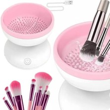 Özgürce Pratik Elektrikli Makyaj Fırçası Temizleyici – Temiz ve Parlak Görünüm