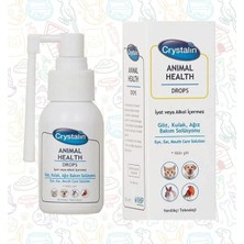Crystalin Kedi Köpek Için Göz, Kulak ve Ağız Bakım Solüsyonu 50 ml