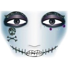 Herma Face Art Decor Yuz Susleme Etiketi Korsan