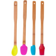 Bambum Zolly 4 Parça Spatula Seti Büyük