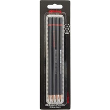 Rotring 2b Sınav Kalemi, 4'lü Paket