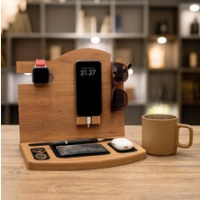 Düzenleyici Organizer, Ahşap Masaüstü Çok Amaçlı Organizer