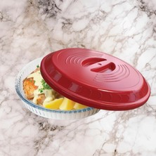 Plastik Buhar Kanallı Yuvarlak Kapağı