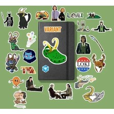 Loki Sticker Paketi/bullet Journal Defter Çıkartma Ajanda Laptop Etiket
