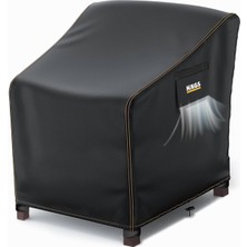 Haegs Tek Kişilik Bahçe Koltuk Örtüsü, Koruma Kılıfı, Su Geçirmez Açık Hava Bahçe Mobilya Kılıfları,