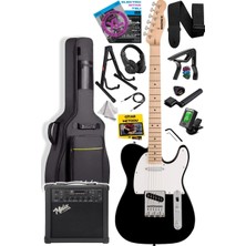 TLX-50WB-25AMP Tele Kasa Maple Klavye 2 Single-Coil 25W Amfili Elektro Gitar